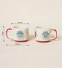 Hamsa Mugs Duo , Gift Set of 2