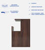 Hana Side Table with Storage in Walnut Finish