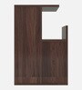 Hana Side Table with Storage in Walnut Finish