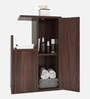 Hana Side Table with Storage in Walnut Finish