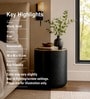 Hananui Metal Stool In Black Finish