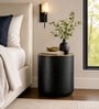 Hananui Metal Stool In Black Finish