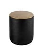 Hananui Metal Stool In Black Finish
