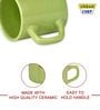 Green 100ml Hancrafted Ceramic (Set of 4) Tea Cups