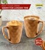 Hancrafted Ceramic Musturd 225 ML Coffee Mug Set of 2