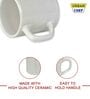White And Green 100ml Hancrafted Ceramic (Set of 4) Tea Cups