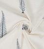 Hand Block Printed 100% Pure Cotton Floral Blue 240 GSM Super Absorbent 2 Hand Towels