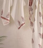 Hand Block Printed 100% Pure Cotton Floral Offwhite & Peach 240 GSM Super Absorbent 2 Hand & 1 Bath Towel Set