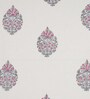 Hand Block Printed 100% Pure Cotton Floral Pink 240 GSM Super Absorbent  2 Hand & 2 Bath Towel Set  Towel Set