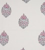 Hand Block Printed 100% Pure Cotton Floral Pink 240 GSM Super Absorbent  Bath Towels