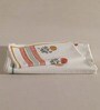 Hand Block Printed 100% Pure Cotton Floral Rust & Mustardl 240 GSM Super Absorbent 2 Hand, 2 Face & 1 Bath Towel Set