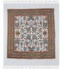 Purple Hand Block Printed Floral Kalamkari Queen Double Size Cotton Bedsheet With 2 Pillowcovers