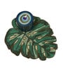 Hand embroidered Green Colour ( 18x12) Beads Table Placemat