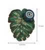 Hand embroidered Green Colour ( 18x12) Beads Table Placemat