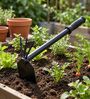 Black Hand Heavy Duty 2 in 1 Garden Hoe