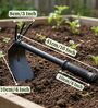 Black Hand Heavy Duty 2 in 1 Garden Hoe