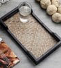 Hand Made Ethnic Bamboo Base Wooden Tray