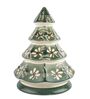 Hand Made Green Ceramic Christmas Tree Decorative