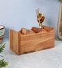 Hand-made Mango Wood 3 Part Cutlery Holder