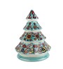 Hand Made Multicolour Ceramic Christmas Tree Decorative