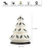 Hand Made White Ceramic Christmas Tree Decorative