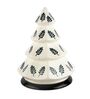 Hand Made White Ceramic Christmas Tree Decorative
