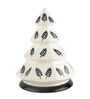 Hand Made White Ceramic Christmas Tree Decorative