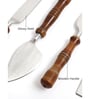 Hand-made Wooden Handles Stainless Steel Cheese Knives (Set of 4)