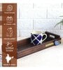 Hand Painted Blue Bird Rectangular Mango Wood Tray