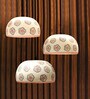 Hand Painted Terracotta Cluster Hanging Light