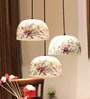 Hand Painted Terracotta Cluster Hanging Light