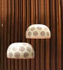 Hand Painted Terracotta Cluster Hanging Light