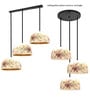 Hand Painted Terracotta Cluster Hanging Light