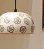 Hand Painted Terracotta Cluster Hanging Light