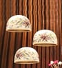 Hand Painted Terracotta Cluster Hanging Light