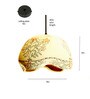 Hand Painted Terracotta Dome Hanging Light Hand Painted Terracotta Dome Hanging Light