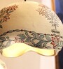 Hand Painted Terracotta Dome Hanging Light Hand Painted Terracotta Dome Hanging Light