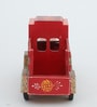 Hand Painted Wooden Mini Truck Tall With Storage Box