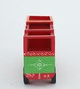 Hand Painted Wooden Truck Tall With Storage Box