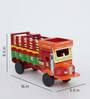 Hand Painted Wooden Truck Tall With Storage Box