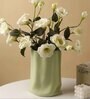 Olive Grove Pinched Textured Vase