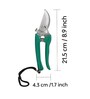 Hand Pruner Cutter Steel Blade