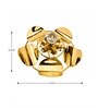 Gold Hand Towel Stand 1 Tier