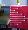 Red Cotton 72 x 13 Inches Table Runner