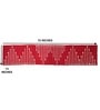 Red Cotton 72 x 13 Inches Table Runner