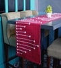Red Cotton 72 x 13 Inches Table Runner