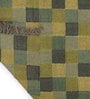 Yellow Wool & Jute Hand Woven 3 X 6 Feet Dhurrie