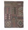 Multicolor Wool & Jute Hand Woven 5 X 7 Feet Dhurrie