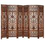 Kalash Plant  White Wood Divider Panel