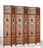Kalash Plant  White Wood Divider Panel